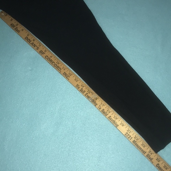 ZARA BASIC COLLECTION Black Moto Zipper details pull on skinny size M - Picture 11 of 12